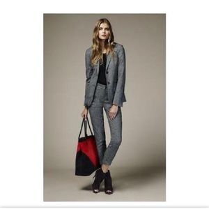 Authentic Burberry Mid Grey Melange Wool Blazer